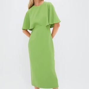 Elegant Green Midi Dress